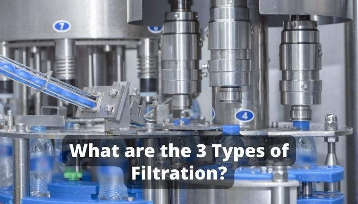 What are the 3 Types of Filtration?