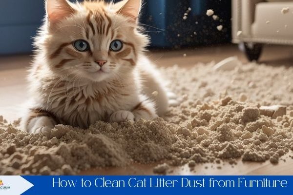 How to Clean Cat Litter Dust from Furniture
