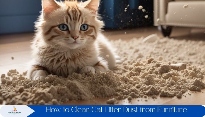 How to Clean Cat Litter Dust from Furniture
